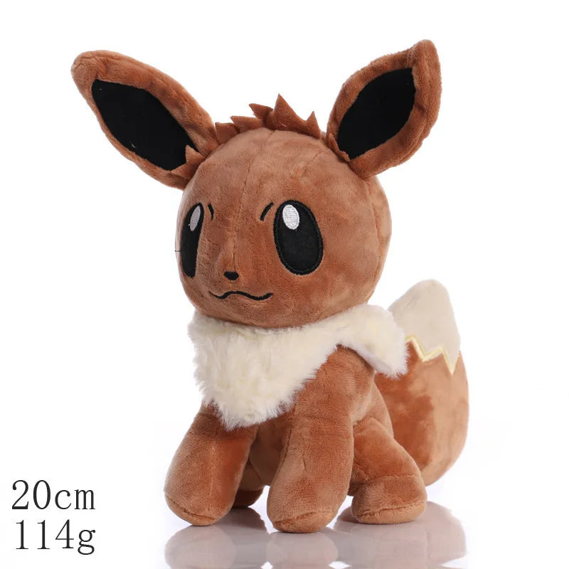Pokemon Eevee Collection Plush Flareon Vaporeon Stuffed Doll Anime Espeon Umbreon Glaceon Leafeon Sylveon Toys Hobbis Kid Gift