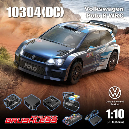 Mjx Hyper Go 1/10 Brushless 10304 Remote Control Car Simulation Model High-Speed Pulling RC Car Off-Road Vehicle Toy Gift