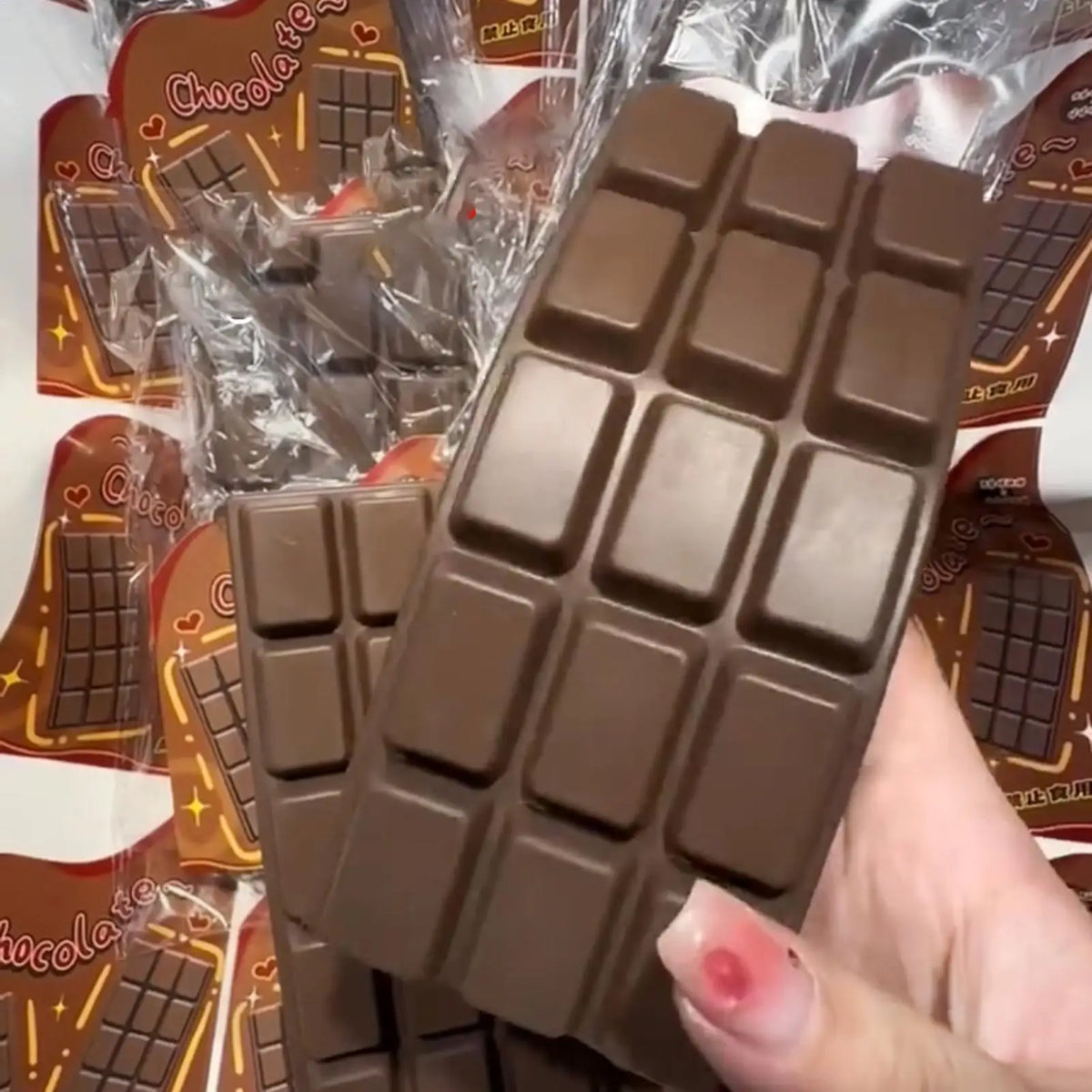 Squishys Simulated Chocolate Squeeze Toy Silicone Soft Slow Rebound Fidget Toys Stress Relief Toy Sensory Squeeze Toys For Adult