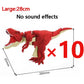 Press Bite Roaring Dinosaur Toy, Electronic T-Rex with Shaking Head & Sound Effects, Interactive Tyrannosaurus Rex Gift for Kids