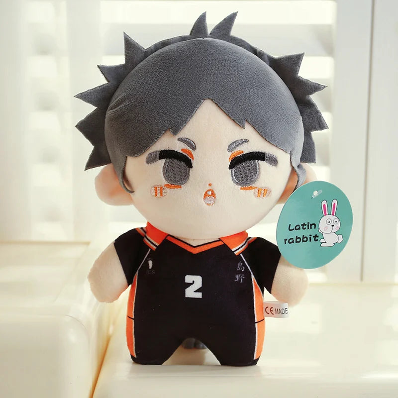 26CM Cute Cartoon Haikyuu Plush Toy Kuroo Tetsurou Oikawa Tooru Kei Tsukishima Tobio Kageyama Volleyball Stuffed Doll Gifts