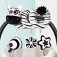 Spiral Car Seat Baby Toys, Infant Carseat High Contrast Sensory Toys Hanging Stroller Accessories, Newborn Shower Gifts for Baby