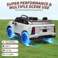 24V Ride On Car, Electric Vehicle With Remote Control, 2 Seater, 4-Wheel Shock Absorbers, Smooth Start, Led Lights For Kids