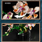 Creative Orchid Cymbidium Eternal Flowers Potted Plant Building Blocks Simulation Phalaenopsis DIY Bricks Toys Valentine's Gift
