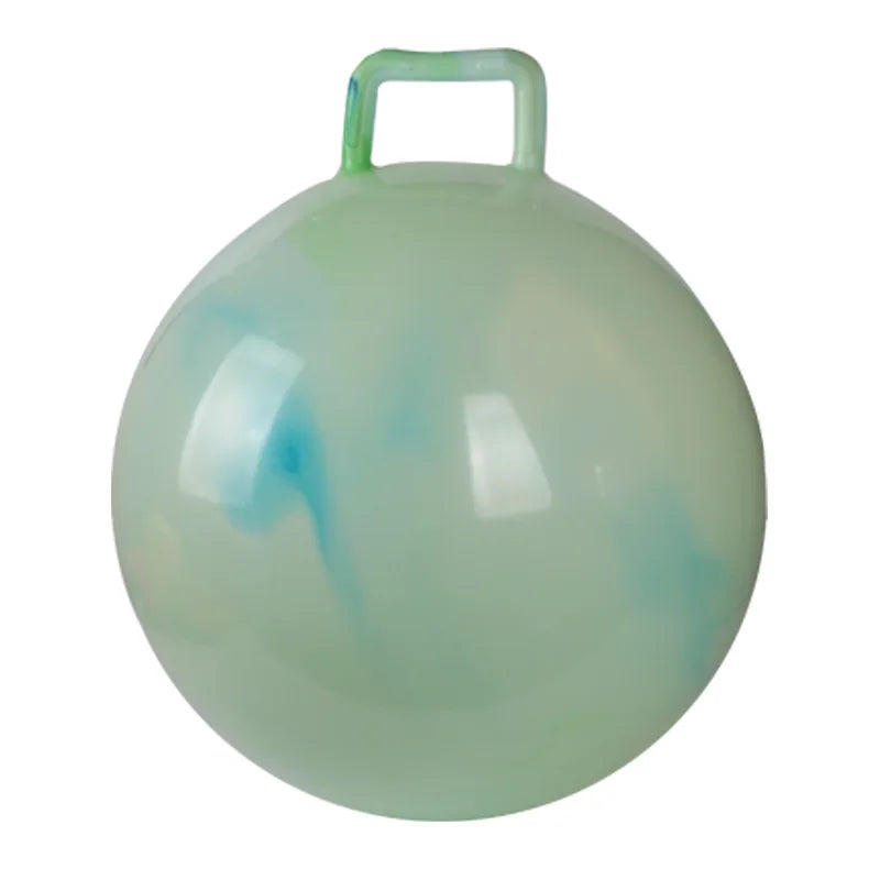 18" Hopper Ball with Handle Bouncing Ball Marble Bouncy Balls Hopping Toys Inflatable Hop Ball Jumping Ball for Boys Girls
