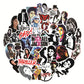 50Pcs Michael Jackson Graffiti Stickers Water Bottle Laptop Phone Bicycle Luggage Case Skateboard Children Adult Sticker