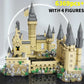 Magic Movie Castle School Micro Building Blocks Street View Architecture MOC Architecture Scenery Toy Christmas Birthday Gifts