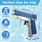 Mini Water Gun Children's Interactive Water Toy Water Spray Gun Summer Gift Toy with Linkage Rear Seat Continuous Fire Water Gun
