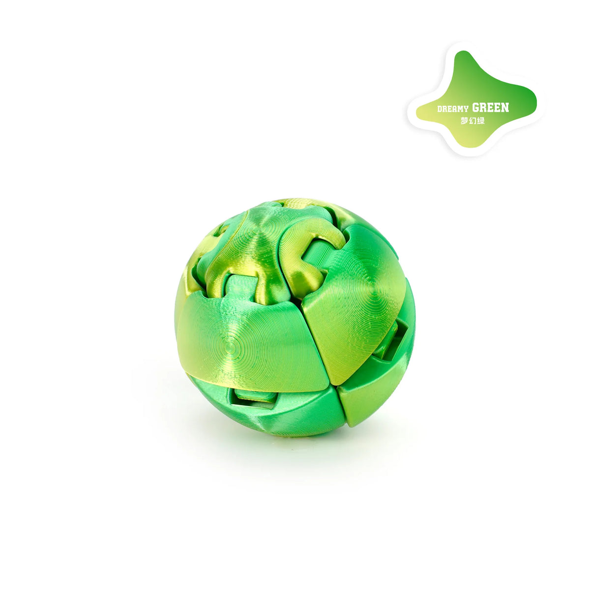 3D Printed Gear Ball Rotating Ball Movable Fidget Spinner Stress Relief Toys for Kids Model Desktop Creative Ornament Toys Gifts