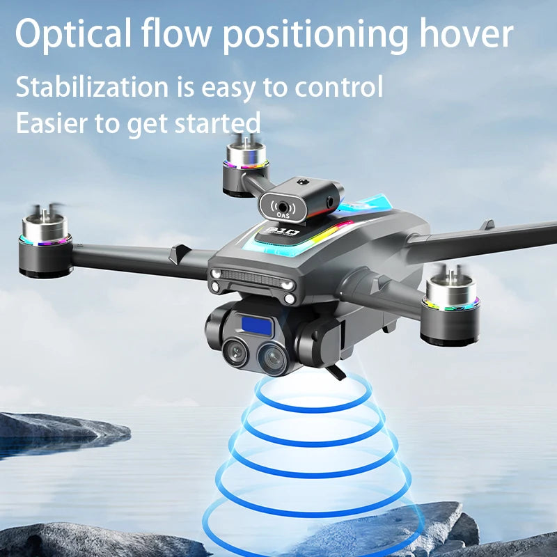 New B10S Drone 8K Professional HD Dual Camera Brushless Obstacle Avoidance Aerial Photography Foldable Quadcopter Toys Gifts