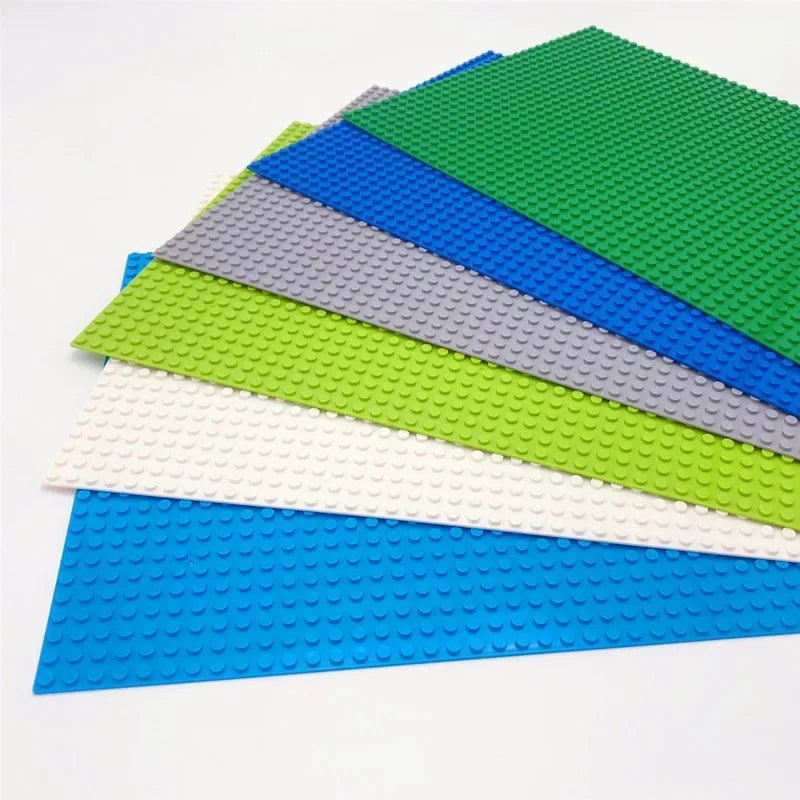 32*64 Holes Classic Building Blocks Base Board, DIY Assembled Building Blocks Wall Compatible With Brand Gift Toys for Children