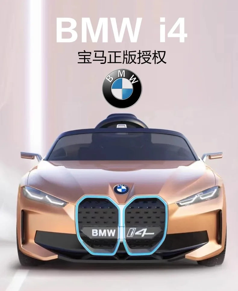 12V 4WD Children's Electric Car Four-wheel Drive Car Men and Women Children with Remote Control Toy Car Can Sit Baby Stroller