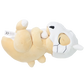 Cubone Sleeping Plush Toy Stuffed Soft Cartoons All Star Collection for Boys Girls Birthday Gift,10" Inch