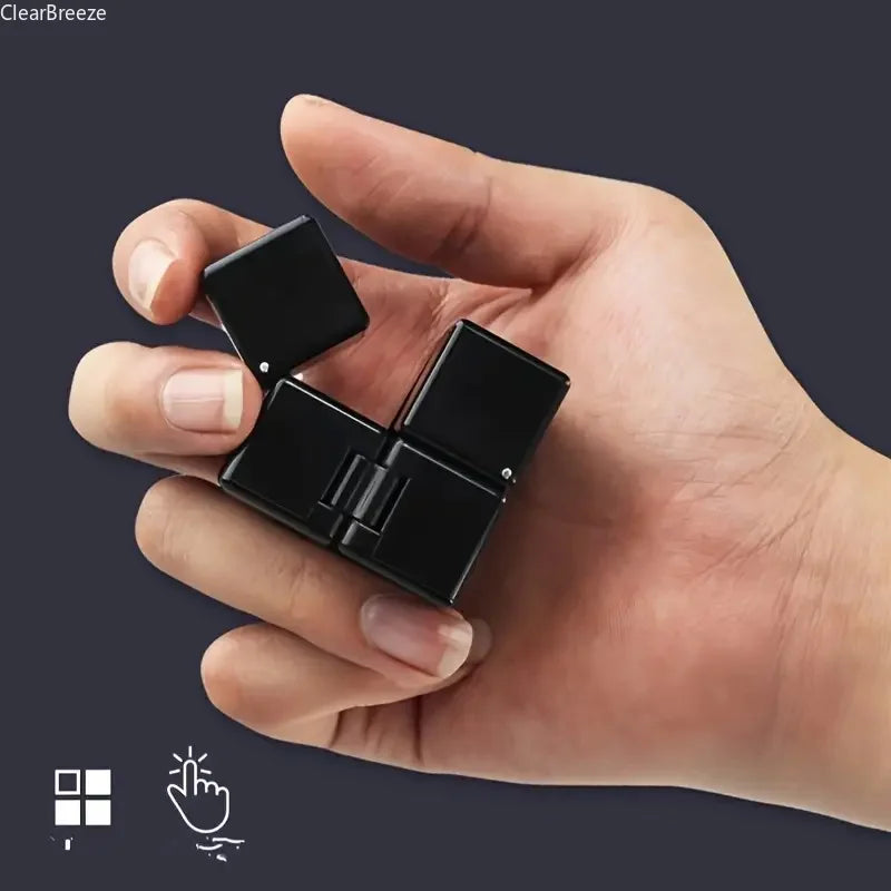 SENGSO Infinity Cube,Fidget Cube New Version Fidget Finger Toys  for Stress and Anxiety Relief/ADHD, Ultra Durable Sensory Gifts
