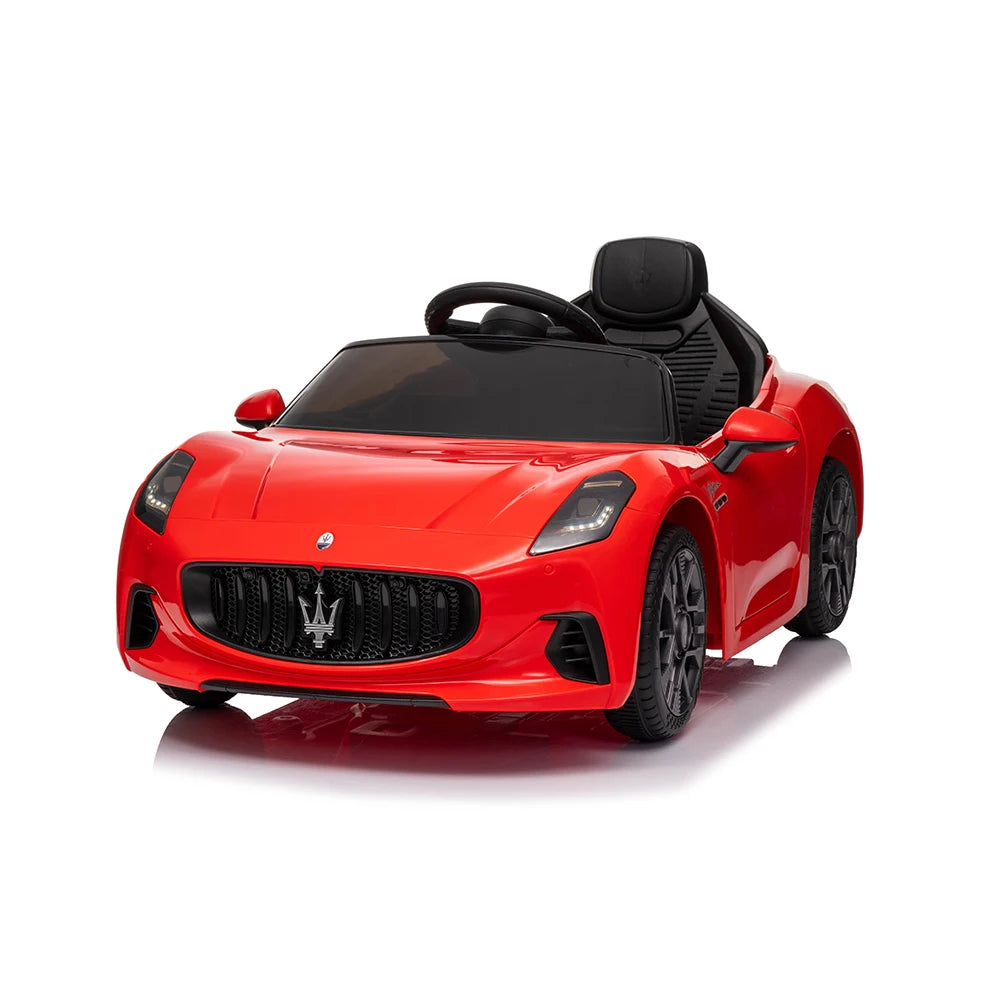 Toddlers Ride On Car Toy 12V Powered for Children with Remote Control Spring Suspension Bright Lights 4 Wheel Electric Vehicle