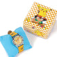 Pocket Monster Pikaqiu kawaii Fashion Trend Creative Watch Boys and Girls Children's Anime Cartoon Birthday Gift Box