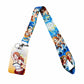 Anime Cartoon Credential Holder Keychains Neck Lanyard For Pass Card Anime Credit Card Holder Keychain Straps Wholesale