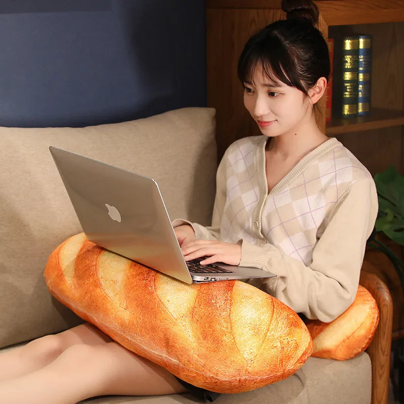 1pc 20~100cm French Bread Plush Pillow Stuffed Printing Images Food Plushie Peluche Party Prop Decor Sleeping Companion Man Gift