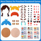 Social Emotional Learning Games Montessori  Funny Face Toys to Express Emotions Expression Recognition Toys For Toddlers