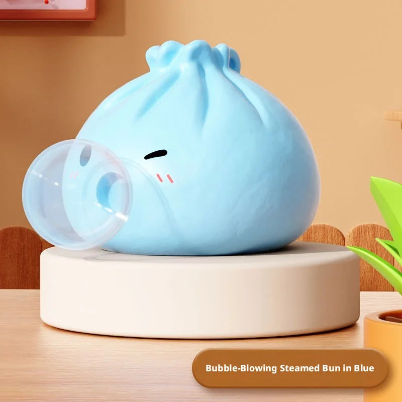 NEW Giant Squishies Dumpling Bun Toy, Slow Rising Glitter Dumpling Stress Ball, Stress Relief Fidget Toy for Home Office Travel