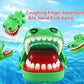 Crocodile Teeth Toys Alligator Biting Finger Dentist Classic Family Games Party Pranks Children's Lucky Game Decompression Toy