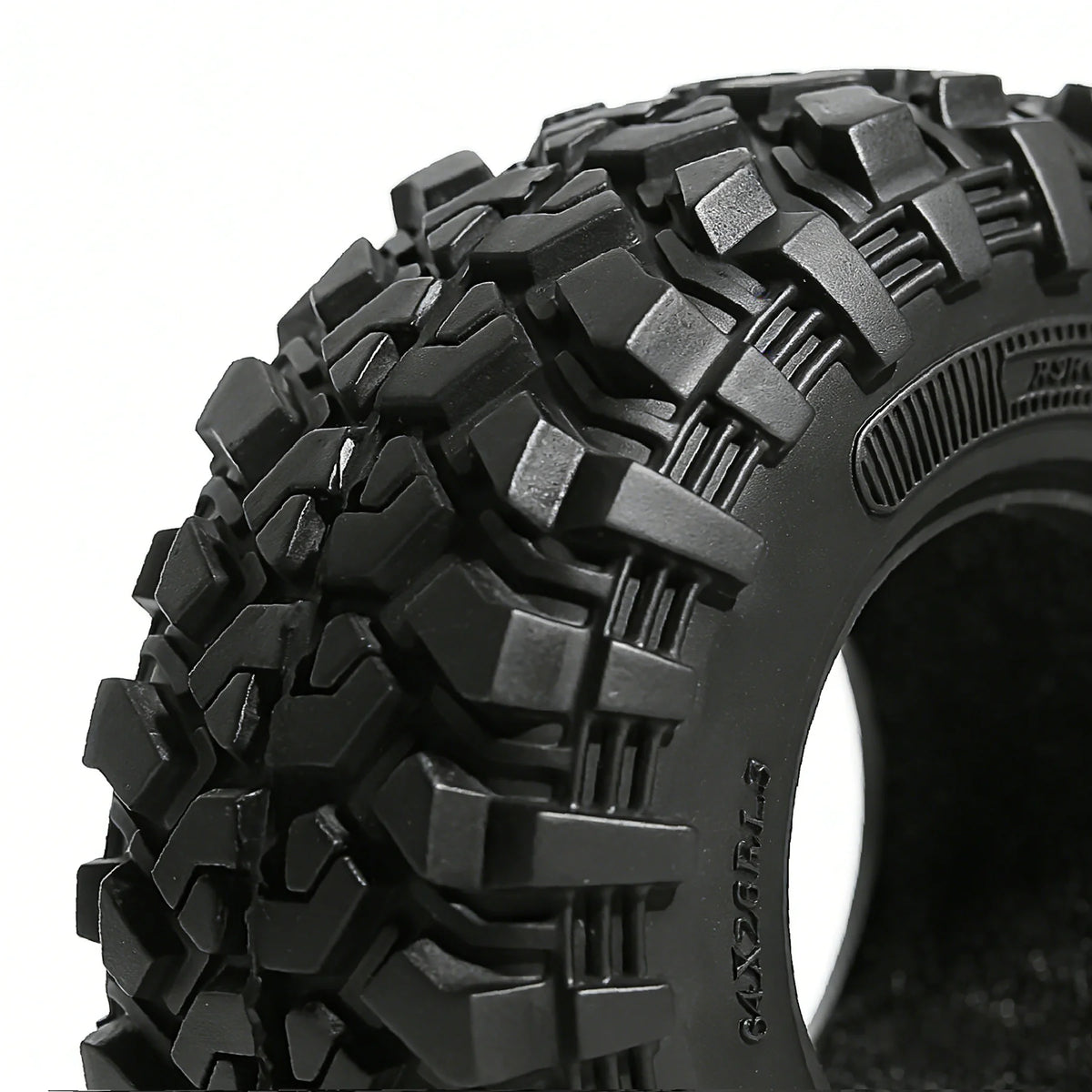 RED SPIDER 4Pcs 64mm 1.3 Inch RC Crawler Soft Rubber Tires Off Road Tyres for 1/18 1/24 RC Crawler Axial SCX24 FMS FCX24 RC Model Car Upgrade Spare Parts