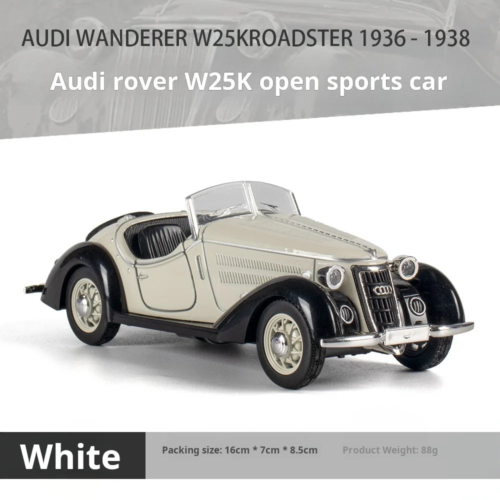 Mercedes Classic Car Alloy Car Diecast Model  Toy Car Central Control Ornaments Children Toy Gift