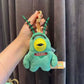 Original Fuggler SpongeBob Patrick Keychain Bag Charm for Backpack Decoration Soft Plush Doll Teeth Monster Ugly Cute Funny Toy