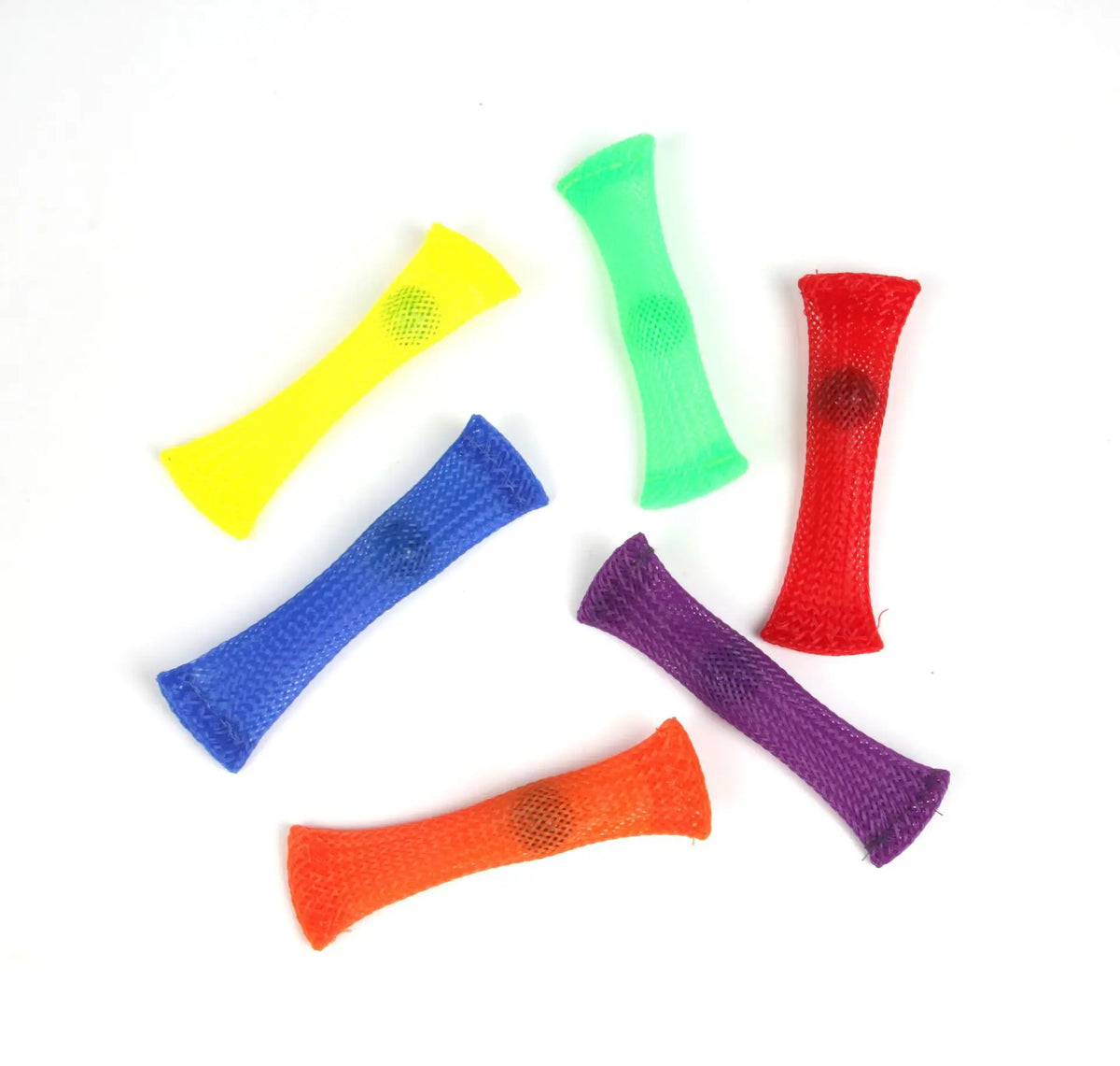 5/10pcs Sensory Marbles Ball Autism ADHD Anxiety Therapy EDC Stress Relief Hand Fidget Toys Braided Mesh Easy Bend With Marble