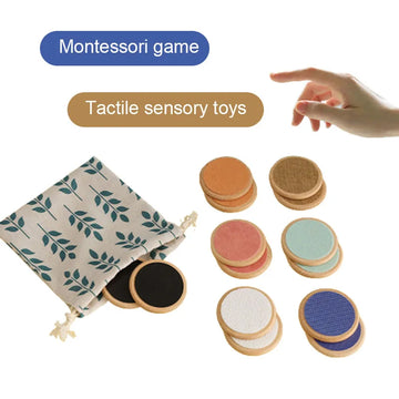 Montessori Sensory Board Toy – Color & Tactile Matching Game for Kids