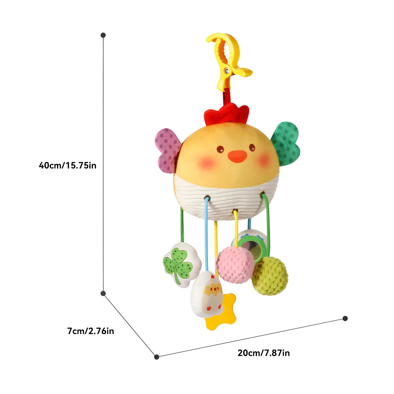Bed Hanging Drawstring Cheer Toy Bedbell Pendant Can Be Nibbled Drawstring cartoon Pendant