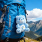 Care Bears Sitting Plush Keychain 12cm Cute Bag Pendant Kawaii Stuffed Toy Car Charm Squishy Soft Doll Decor Ideal Holiday Gift