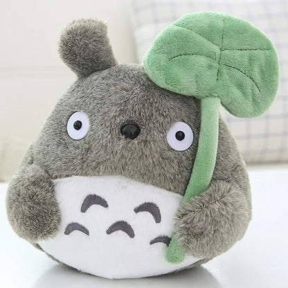---New Plush Doll 22cm Cartoon Cute Doll Lotus Leaf Totoro Doll Plush Toy Cat Doll Children's Christmas Gift