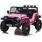 12V Kids Ride On Truck Car w/Parent Remote Control, 3 Speeds, Emergency Braking, LED Lights, Music & Horn Kids Electric Vehicles