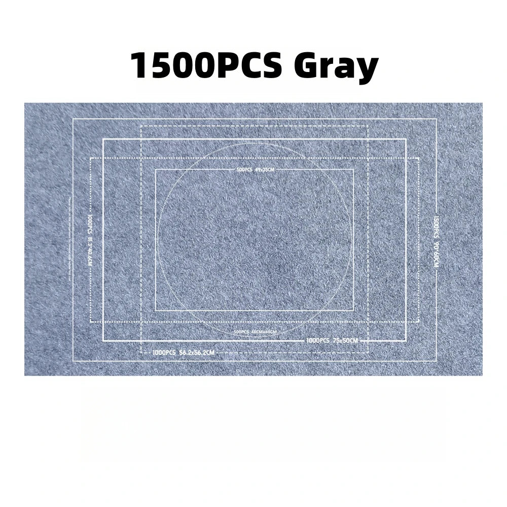 MaxRenard Jigsaw Puzzle Mat Roll Up Puzzles Board for Up to 1500, 1000, 500 Pieces Large Portable Table Saver Puzzle Keeper