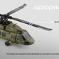 Wltoys K170 RC Helicopter UH-60L 4 Channel Remote Control Brushless Helicopters with Gyro and LED Light Durable Airplane Toy