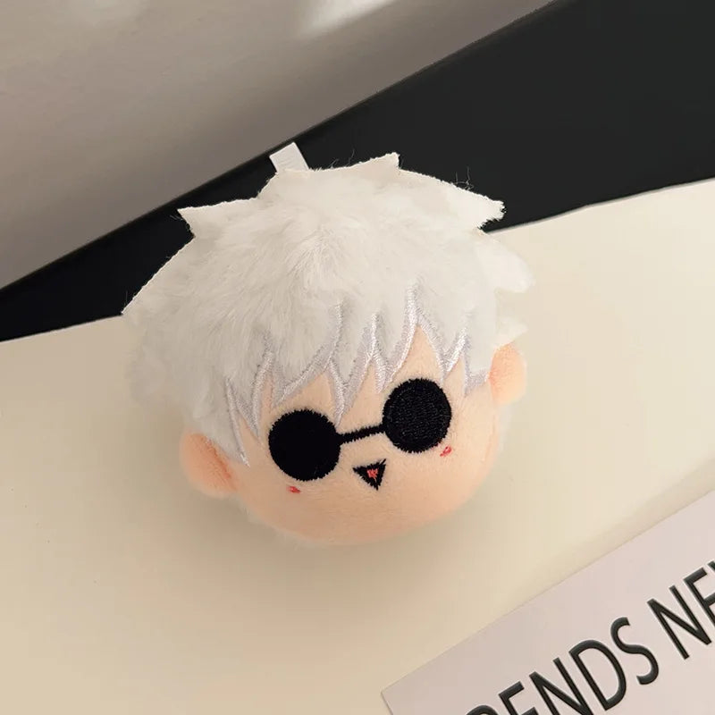 New Jujutsu Kaisen  Plush Pendan Gojo Satoru Dolls School Bag Pendants Geto Suguru Cute Soft Stuffed  For Kid Christmas