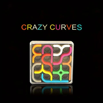 Creative 3D Intelligence Puzzle Crazy Curve Sudoku Puzzle Games Geometric Line Matrix Puzzle Toys For Children Learning Toy Gift
