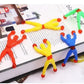 5-50 Pcs/set 9cm Sticky Toy Window Men With Sticky Hand Toys Color Plastic Suitable Feet For Adult