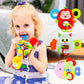 Rattles Animal Giraffe Baby Soft Stuffed Doll Teether Doll Cute Kids Infant Baby Teething Toys For Newborn Sensory Plush Toys