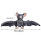 Bat Doll Plush Toy,Goth Bat Plush Creepy Gothic Bat Stuffed Animal Lifelike Bats Plushie Soft Hugging Plush For Birthday Gifts