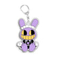 For TADC Jax Pomni Ragatha Gangle Acrylic Selfmade Cute Cartoon Anime Keychain Pendant Toy Gifts 5cm