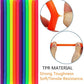 6 Pack Stretchy String Fidgets Sensory Toys Resistance Squeeze Strengthen Arms Noodle Stress Reliever Toys for Kids Adults