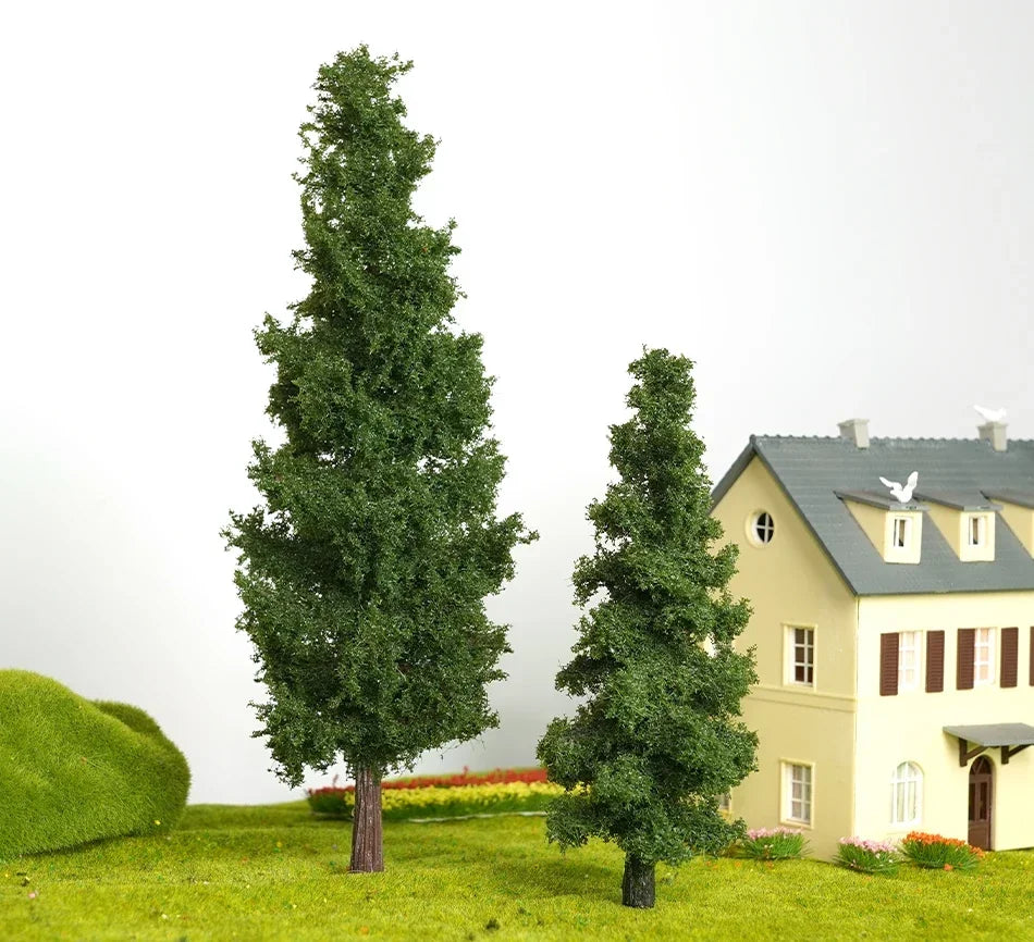 14/21cm Model Train Layout Wire Tree Model Simulation Tree Military Sand Table Material Handmade Diy Landscape Model Tree