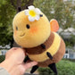 20cm Adorable Cartoon Honey Bee Plush Toy Kawaii Soft Stuffed Animals Plushies Kids Girls Boys Birthday Xmas Gifts