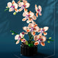 Creative Orchid Cymbidium Eternal Flowers Potted Plant Building Blocks Simulation Phalaenopsis DIY Bricks Toys Valentine's Gift
