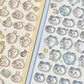 3D Cute 1/4pcs Crystal Stickers Chiikawa Usagi Phone Case Decoration Nail DIY Decorative Stickers for Notebook Laptop waterproof