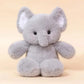 New Running Bear Plush Toys Cartoon Rabbit 40cm Stuffed Animal Stuffed with Bib Running Animal Kids