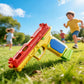Continuous Firing Building Block Toy Gun Shell Throwing  Airsoft Blowback Empty Hanging Pistol Outdoor CS Weapon for Boys Adult