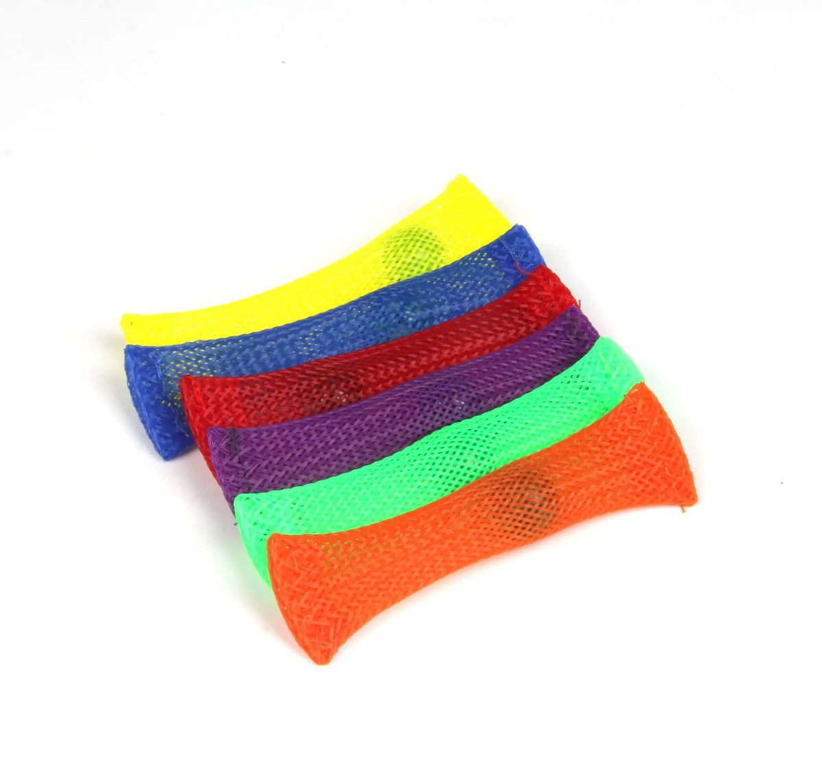 5/10pcs Sensory Marbles Ball Autism ADHD Anxiety Therapy EDC Stress Relief Hand Fidget Toys Braided Mesh Easy Bend With Marble